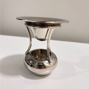 Stainless Steel Wax Melt Warmer - Silver